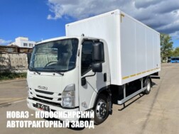Изотермический фургон ISUZU NPR75LK грузоподъёмностью 3,8 тонны с кузовом 5200х2200х2200 мм с доставкой в Белгород и Белгородскую область