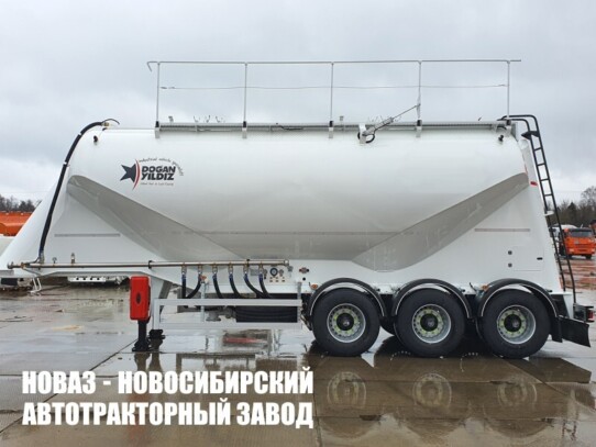 Полуприцеп для сыпучих грузов Dogan Yildiz DY3 грузоподъёмностью 27,3 тонны