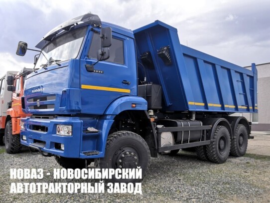 Самосвал КАМАЗ 6522-6011-47(RT) грузоподъёмностью 19 тонн с кузовом 16 м³ (фото 1)