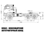 Седельный тягач КАМАЗ 43118 с нагрузкой на ССУ до 13,2 тонны модели 7444 (фото 4)