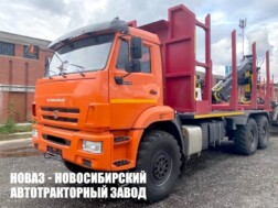 Лесовоз КАМАЗ 43118‑73094‑50 с манипулятором Р97М до 3,3 тонны