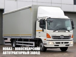 Тентованный фургон HINO 500 GD грузоподъёмностью 6,3 тонны с кузовом 6800х2550х2500 мм с доставкой в Белгород и Белгородскую область