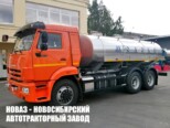 Автоцистерна для пищевых жидкостей объёмом 12 м³ с 3 секциями на базе КАМАЗ 65115 (фото 1)