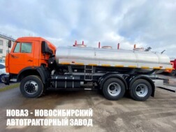 Автоцистерна для пищевых жидкостей 560360 объёмом 9,8 м³ с 3 секциями на базе КАМАЗ 53215 с доставкой в Белгород и Белгородскую область