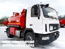 Топливозаправщик ГРАЗ 56133-10-52 объёмом 10 м³ с 2 секциями цистерны на базе МАЗ 534025