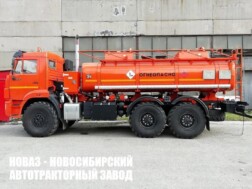 Топливозаправщик объёмом 12 м³ с 2 секциями цистерны на базе КАМАЗ 43118 модели 11509