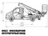 Автовышка ВИПО-15-01 рабочей высотой 15 м со стрелой за кабиной на базе ГАЗель NEXT A21R23 (фото 3)