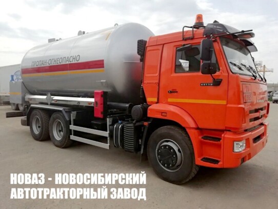 Газовоз АЦТ-22 ЗТО объёмом 22 м³ на базе КАМАЗ 65115 (фото 1)