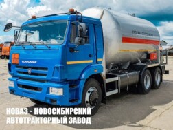 Газовоз АЦТ-19 ЗТО объёмом 19 м³ на базе КАМАЗ 65115 с доставкой по всей России