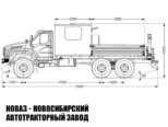 Грузопассажирский автомобиль Урал NEXT 4320 с манипулятором INMAN IM 25 модели 8095 (фото 3)