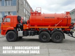 Илосос с цистерной объёмом 9 м³ для плотных отходов на базе КАМАЗ 43118 модели 8757 с доставкой по всей России