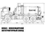 Илосос объёмом 9 м³ на базе КАМАЗ 43118 модели 8757 (фото 2)