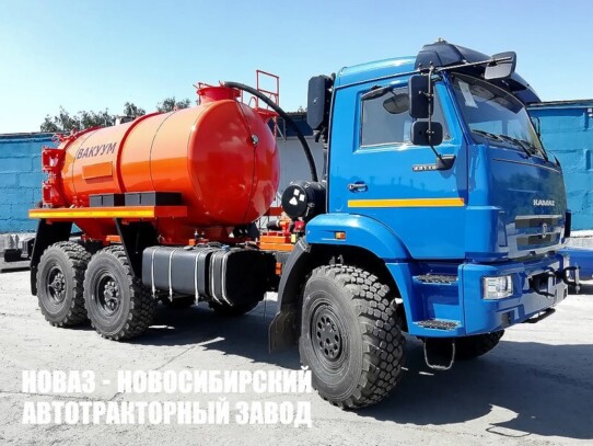 Илосос объёмом 9 м³ на базе КАМАЗ 43118 модели 8790 (фото 1)