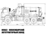 Илосос объёмом 9 м³ на базе КАМАЗ 43118 модели 8790 (фото 2)