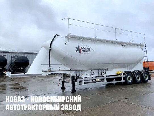 Полуприцеп для сыпучих грузов Dogan Yildiz DYF 48 грузоподъёмностью 26 тонн (фото 1)