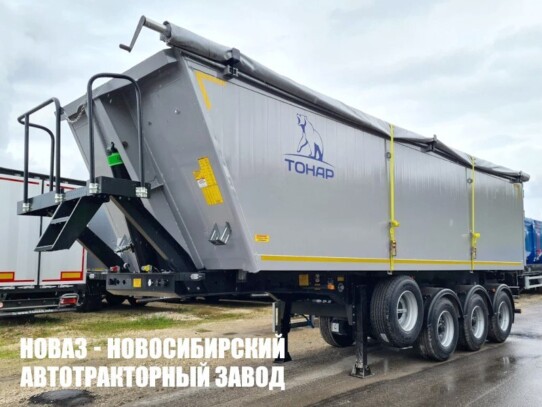 Самосвальный полуприцеп ТОНАР 9594 грузоподъёмностью 31 тонна с кузовом 42 м³ (фото 1)