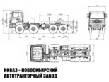 Седельный тягач ХАНТ 8051В4 с нагрузкой на ССУ до 28 тонн (фото 3)