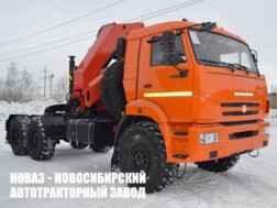 Седельный тягач КАМАЗ 43118 с манипулятором Palfinger PK 13.501 SLD 1 до 6,1 тонны модели 8925