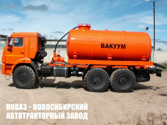 Ассенизатор объёмом 10 м³ на базе КАМАЗ 43118 модели 8941 (фото 1)