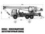 Автокран КС-55713-5К-4 Клинцы грузоподъёмностью 25 тонн со стрелой 31 м на базе КАМАЗ 43118 с доставкой по всей России (фото 3)