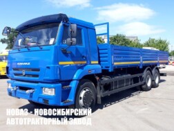 Бортовой автомобиль КАМАЗ 65117-7010-56 грузоподъёмностью 14,5 тонны с кузовом 7800х2470х730 мм с доставкой по всей России