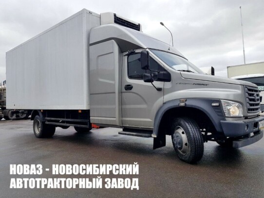 Фургон рефрижератор ГАЗон NEXT C41R13 грузоподъёмностью 3,6 тонны с кузовом 5100х2400х2200 мм