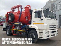 Илосос с цистерной объёмом 8 м³ для плотных отходов на базе КАМАЗ 53605 модели 682860 с доставкой по всей России
