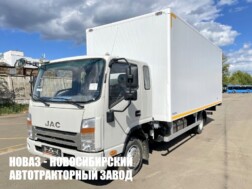 Изотермический фургон JAC N90L грузоподъёмностью 4,4 тонны с кузовом 6200х2600х2300 мм с доставкой в Белгород и Белгородскую область