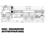 Контейнеровоз КАМАЗ 43118 грузоподъёмностью 11,5 тонны под контейнеры на 20 футов модели 1585 (фото 2)