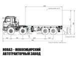Контейнеровоз КАМАЗ 63501 грузоподъёмностью 16,8 тонны под контейнеры на 20 футов (фото 2)