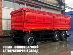 Самосвальный прицеп МАЗ 856103‑022‑000 грузоподъёмностью 15 тонн с кузовом 25 м³