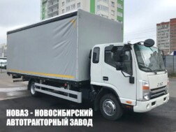 Тентованный фургон JAC N90L грузоподъёмностью 4,6 тонны с кузовом 6300х2550х2500 мм с доставкой в Белгород и Белгородскую область
