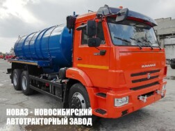 Ассенизатор МВ-10 с цистерной объёмом 10 м³ для жидких отходов на базе КАМАЗ 65115-3081-48 с доставкой в Белгород и Белгородскую область
