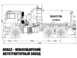 Ассенизатор объёмом 10 м³ на базе КАМАЗ 43118 модели 8353 (фото 2)