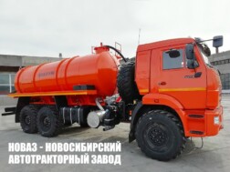 Ассенизатор с цистерной объёмом 10 м³ для жидких отходов на базе КАМАЗ 43118 модели 8533 с доставкой по всей России