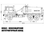 Ассенизатор объёмом 10 м³ на базе Урал-М 4320-4971-80 модели 8668 (фото 2)
