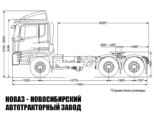 Автопоезд из седельного тягача Shacman SX42586V385 Х3000 и полуприцепа контейнеровоза модели 6883 (фото 2)