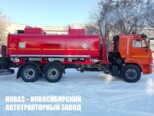 Автотопливозаправщик АТЗ-15 объёмом 15 м³ с 3 секциями на базе КАМАЗ 65115-3094-48 (фото 2)