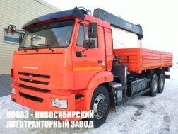 Бортовой автомобиль КАМАЗ 65115 с манипулятором Horyong HRS206 до 8 тонн