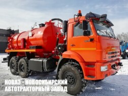 Автоцистерна для сбора нефти и газа объёмом 10 м³ на базе КАМАЗ 43118 модели 7866