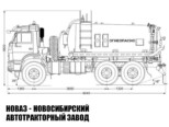 Агрегат для сбора нефти и газа объёмом 10 м³ на базе КАМАЗ 43118 модели 7866 (фото 3)
