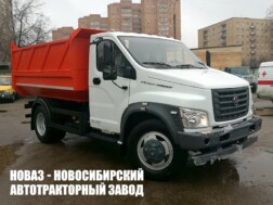Самосвал ГАЗ-САЗ-25072 грузоподъёмностью 4,6 тонны с кузовом от 4,7 до 9,7 м³ на базе ГАЗон NEXT C41R13