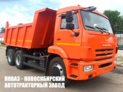 Самосвал КАМАЗ 65115-7058-48 грузоподъёмностью 15 тонн с кузовом объёмом 10 м³ с доставкой по всей России
