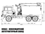 Седельный тягач Урал-М 4320-4971-80 с манипулятором INMAN IT 150 до 7,1 тонны модели 4163 (фото 2)
