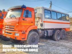 Вахтовый автобус НЕФАЗ 4208‑01 вместимостью 28 посадочных мест на базе КАМАЗ 5350