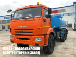 Автоцистерна для пищевых жидкостей АЦПТ-10 объёмом 10 м³ с 3 секциями на базе КАМАЗ 43118 с доставкой по всей России