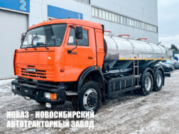 Автоцистерна для пищевых жидкостей ЯДИШ-ВМ-53215 объёмом 9,8 м³ с 3 секциями на базе КАМАЗ 53215 ЕВРО-2 с доставкой по всей России