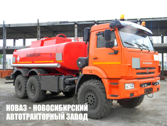 Автотопливозаправщик объёмом 11 м³ с 2 секциями на базе КАМАЗ 43118 модели 326246