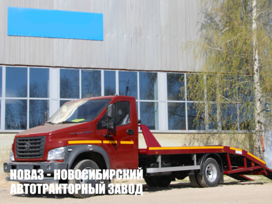Эвакуатор ГАЗон NEXT C41RB3 грузоподъёмностью 4,2 тонны ломаного типа (фото 1)