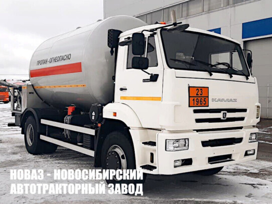 Газовоз АЦТ-15 ЗТО объёмом 15 м³ на базе КАМАЗ 53605 (фото 1)